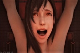 Tifa forced orgasme by Baronstrap rule34 Final Fantasy Bondage Porn 3D