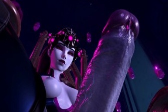 Halloween Widowmaker taker pov by NeonSin rule34 Overwatch futa