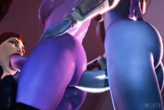 Normandy Party by Niisath rule34 Mass Effect futa