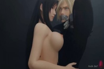 Tifa captures cloud by Faith Bell rule34 final fantasy