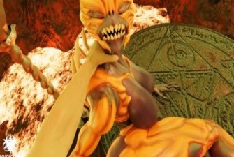Meanwhile in Hell by Radioicetive rule34 monster girl fuck